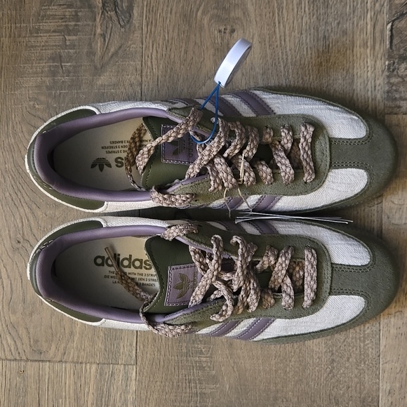 Adidas Samba OG Legacy Purple Olive Strata Womens 7.5 Mens 6.5 NEW IN BOX - Picture 2 of 10